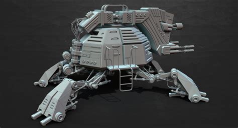 Robot Turret on Behance