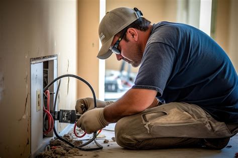 Energía Para Los Hogares Cableado Para La Instalación Foto Premium