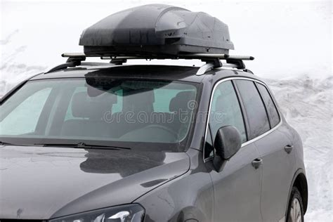 Car roof rack stock photo. Image of mounted, automobile - 241400202