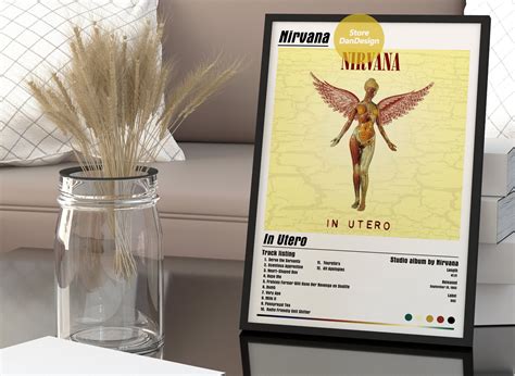 Nirvana In Utero Album Cover Poster | Etsy