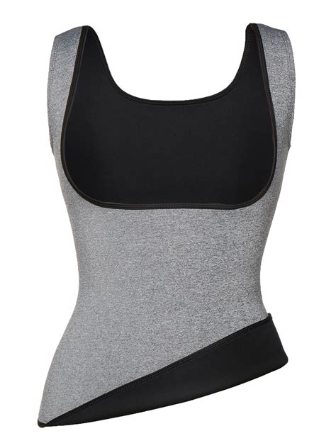 Hot Sweat Neoprene Waist Trainer Slimming Sauna Vest Control Body Shaper For Weight Loss Open