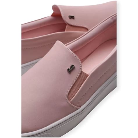T Nis Sli On Logo Santa Lolla Feminino Nude Rosado Rosa