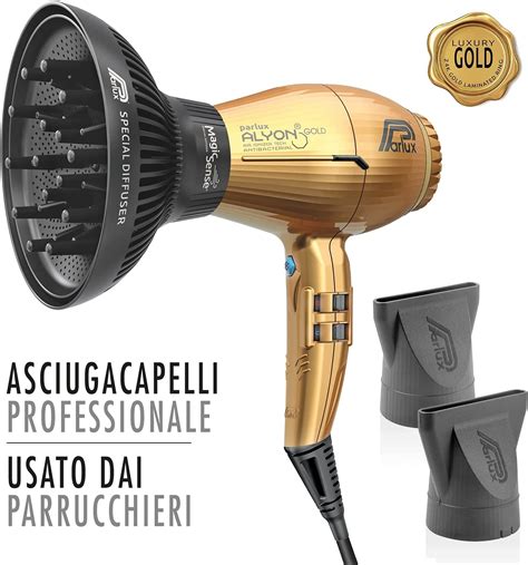 Parlux Asciugacapelli Alyon Gold MagicSense Limited Edition