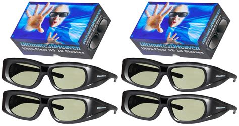 Mua 4 Pack 3dheaven Rechargeable 3d Glasses Compatible With Epson