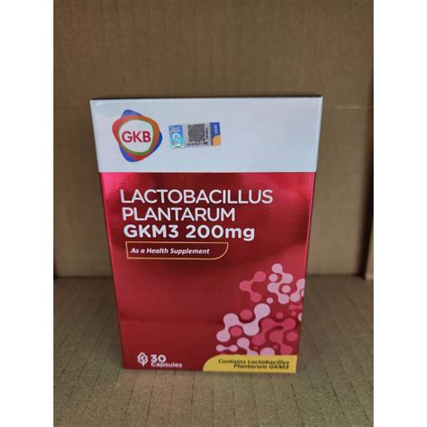 EXP 4 2025 GKB LACTOBACILLUS PLANTARUM GKM3 200MG 30 S Shopee Malaysia