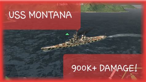 Battle Of Warships Uss Montana When You Full Of Luck Youtube