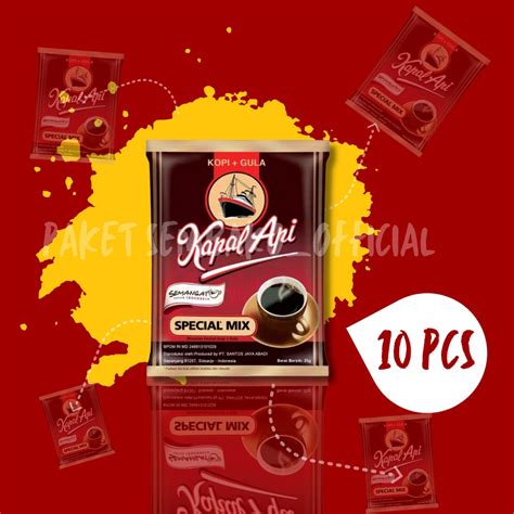 Jual Kopi Kapal Api Spesial Mix 1 Renceng Kopi Instan Paket Sembako