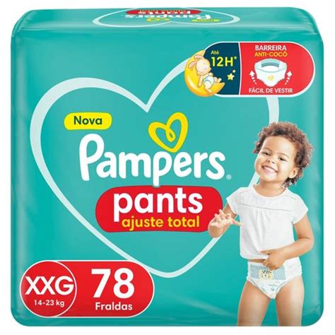 Fralda Pampers Pants Ajuste