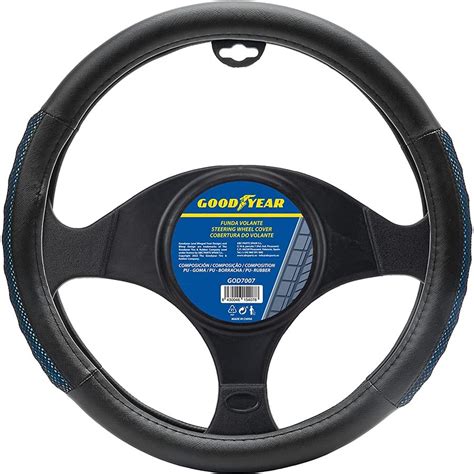 Funda Volante Negra Azul GoodYear GOD7007