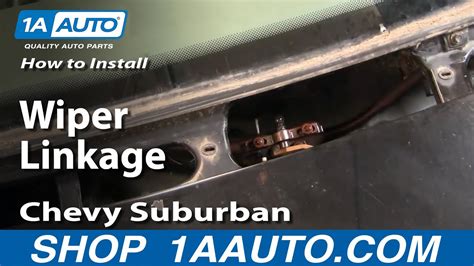 How To Install Replace Wiper Linkage Chevy GMC Pickup Truck Suburban