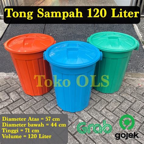 jual tong sampah besar tong sampah jumbo murah tebal kuat shopee