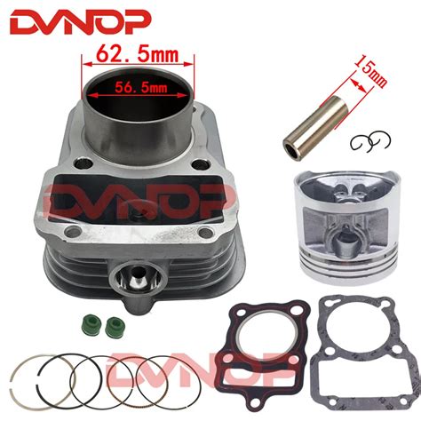 Motorcycle Cylinder Piston Ring Gasket Kit For Honda CG125 1998 1999