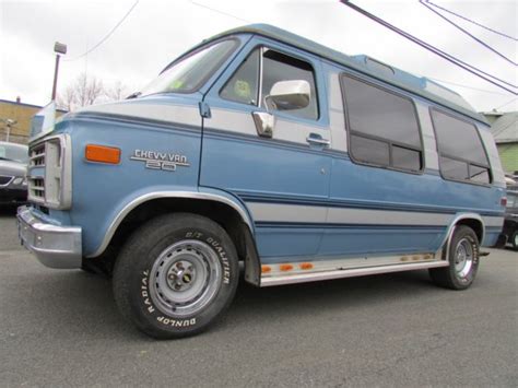 1986 Chevrolet Van 20 Series High Top Conversion Van Barn Find For Sale Chevrolet G20 G20 1986