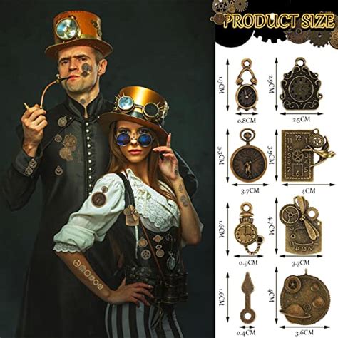 Gram Antique Steampunk Gear Diy Assorted Mix Steampunk Wheel Alloy