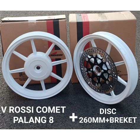 Jual VELG PELAK RACING V ROSSI COMET MODEL PALANG 8 MOTOR BEAT KARBU