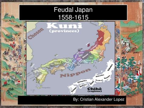 Feudal Era Japan Map