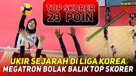 MEGATRON CETAK SEJARAH DI LIGA KOREA TAK MVP TAK MASALAH TAPI BOLAK