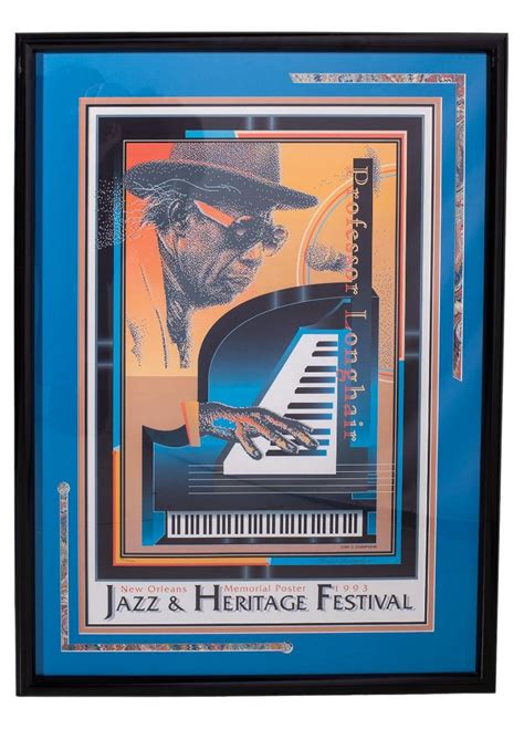 1993 New Orleans Jazz And Heritage Festival Poster