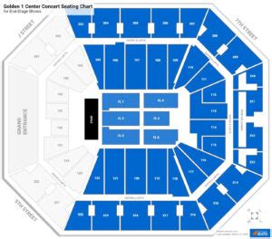 Golden 1 Center Seating Charts RateYourSeats - Seating-Chart.net