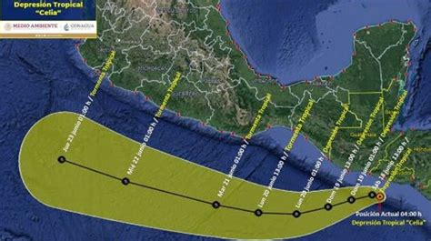 Celia aumenta a tormenta tropical estos estados serán los afectados