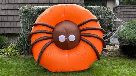 Dunkin's Giant Spider Donut Lawn Decoration Is All Treat And No Trick