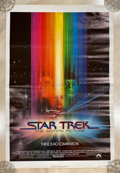 At Auction Star Trek The Motion Picture Lithograph Movie Poster