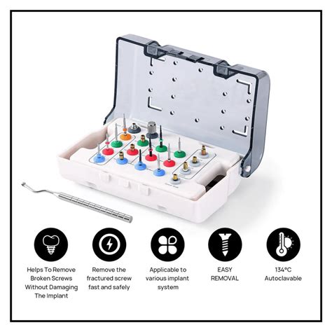 Implant Screw Removal Kit Dental Accessories