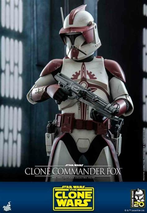 Commander Fox Hot Toys Star Wars The Clone Wars Figure