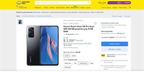 Con Rebaja De Casi Mil Pesos Est El Smartphone Xiaomi Redmi Note E