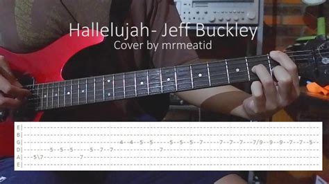 Jeff Buckley Hallelujah Cover Guitar Tab Youtube