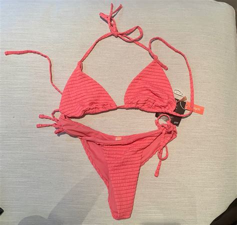 Rosa Nelly bikini Köp på Tradera