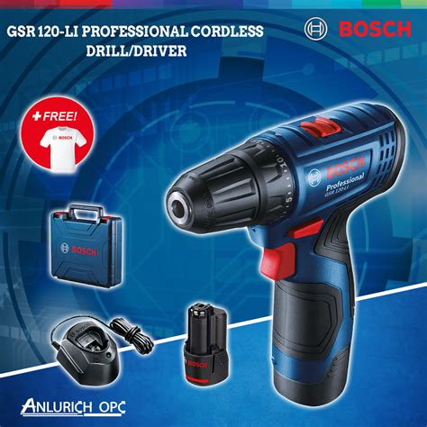 GSR 120 LI PROFESSIONAL CORDLESS DRILL DRIVER Lazada PH