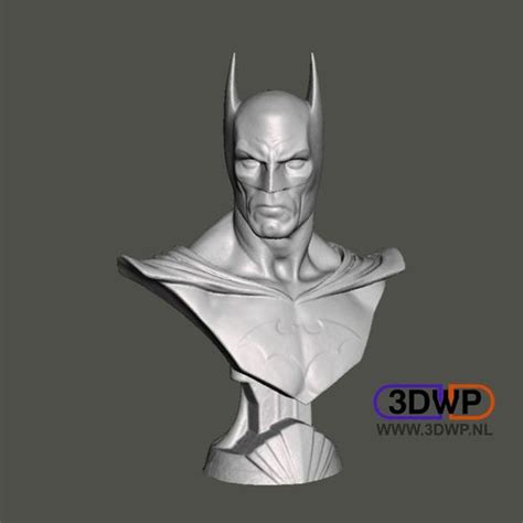 Imprimir En 3d Gratis Busto De Batman Escaneo 3d De La Estatua ・ Cults