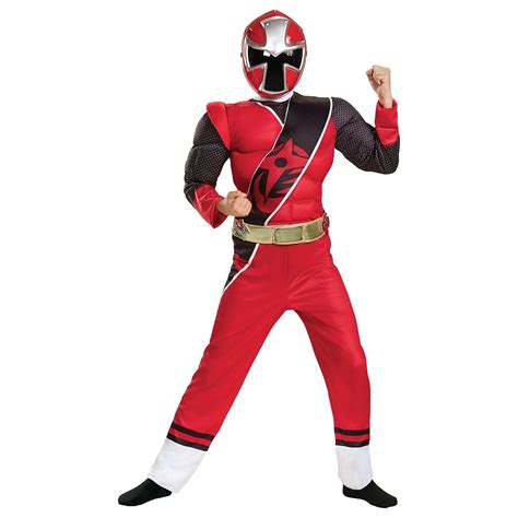 Power Rangers Ninja Steel Child Costume Red - Small - Walmart.com ...