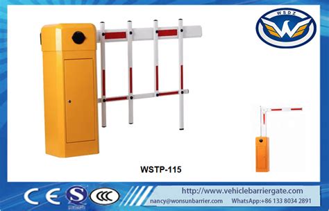 Speed Adjustable Automatic Boom Barrier Gate For Smart Car Parking Lots