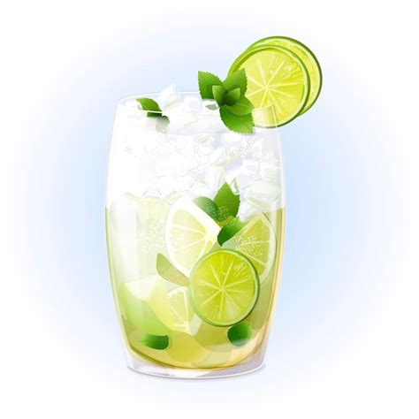 Mojito Cocktail Isolated Vectors And Illustrations For Free Download Freepik