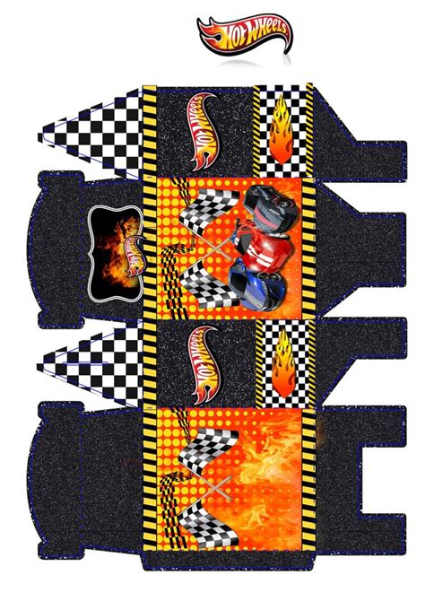 Kit Festa Hot Wheels para imprimir 13 Festa hot wheels Aniversário hot wheels Festa hotweels