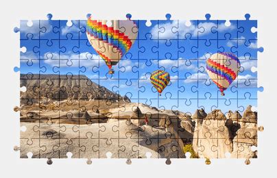 Hot Air Balloons Jigsaw Puzzles Online