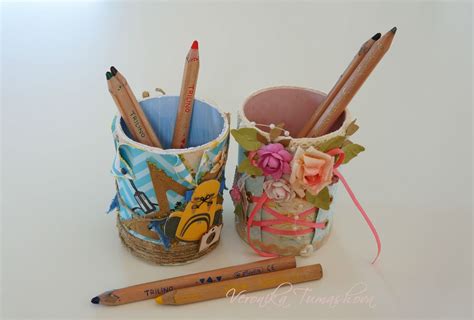 Записки рукодельницы: Карандашницы