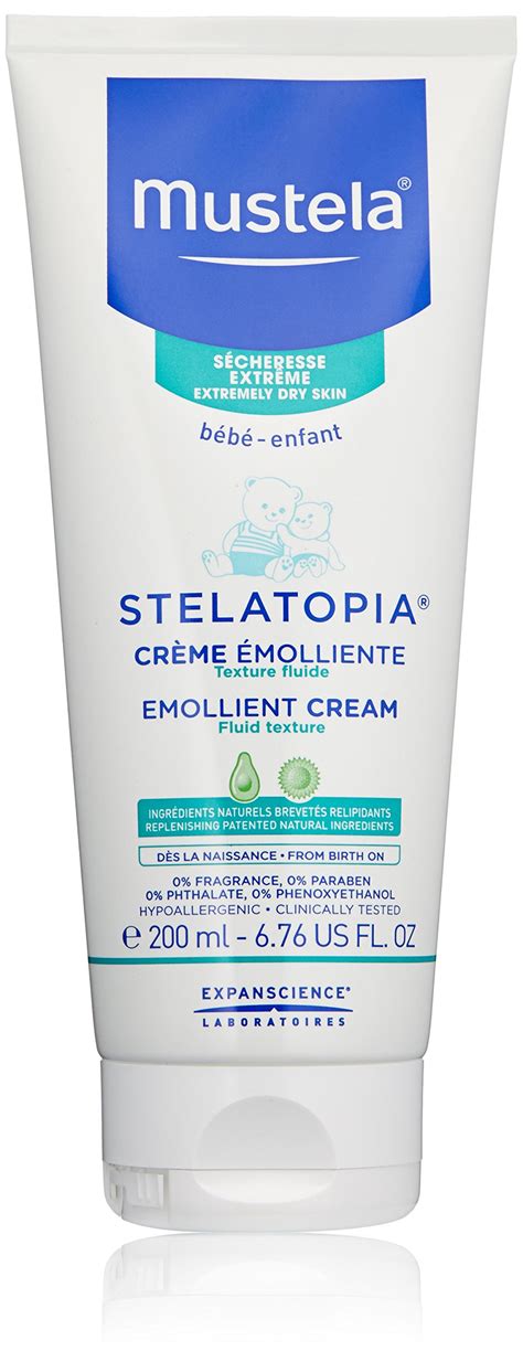 Amazon.com: Mustela Stelatopia Emollient Cream, Daily Baby Cream for ...