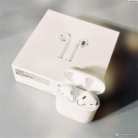 Наушники Apple Airpods 2 - «У меня уже вторые такие. Почему между ...