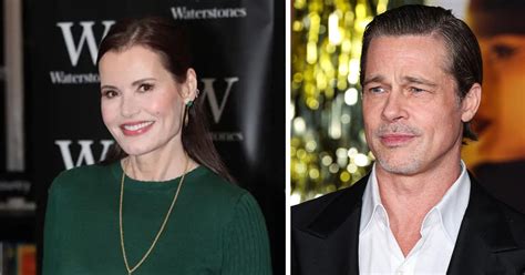 Brad Pitt Says Geena Davis Took Care Of Him After Steamy Scene