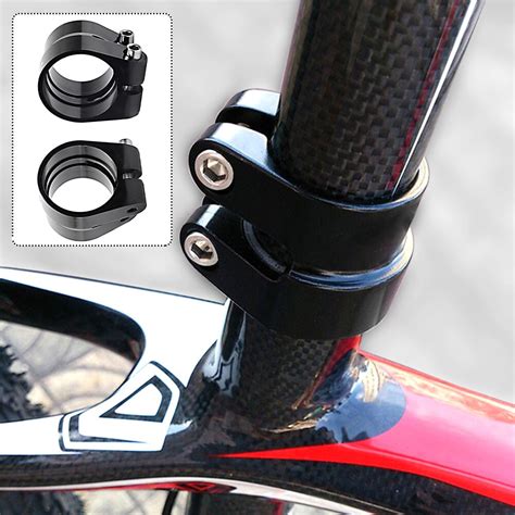 Alloy Road Bike Bicycle Seat Post Clamp 316mm 349mm Double Layer