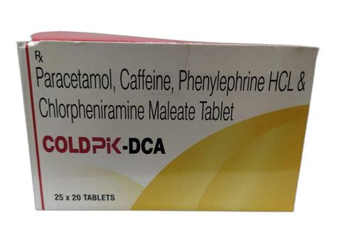 Paracetamol Caffeine Phenylephrine HCL Chlorpheniramine Maleate