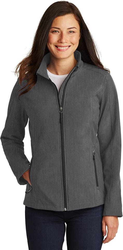 Port Authority Ladies Core Soft Shell Jacket L317 At Amazon Womens