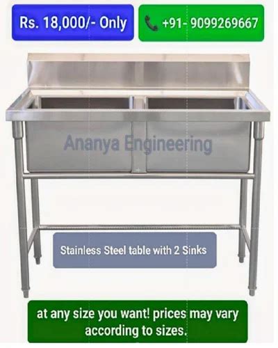 Ananya Engineering Manufacturer Of Stainless Steel Table Stainless