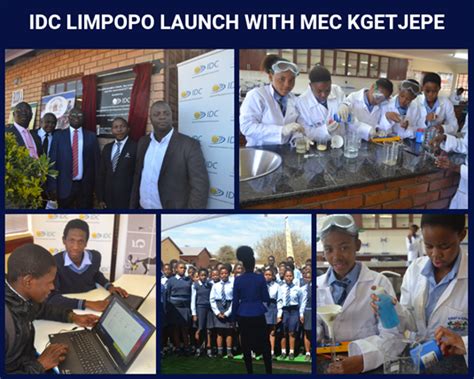 Adopt A School And Idc Limpopo Launch At Phagamang Secondary School