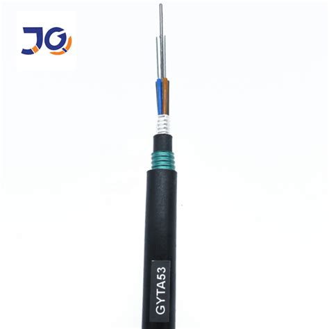 Gyta53 Outdoor Fiber Optic Cable Direct Burial Overhead 12 24 48 Core