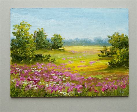 Flower Field Paintings