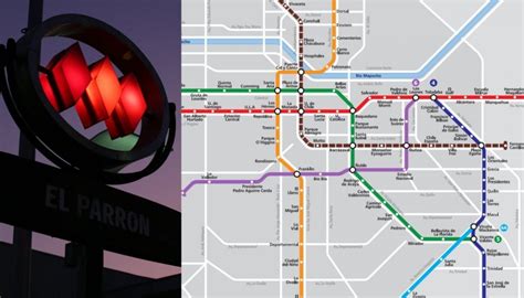 Mapa Metro de Santiago líneas estaciones y recorridos 24horas